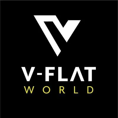 V-Flat World logo