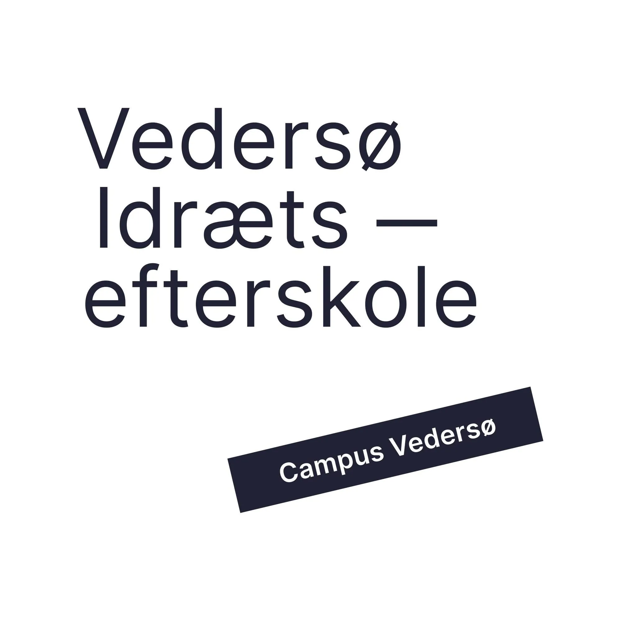 Vedersø Idrætsefterskole logo