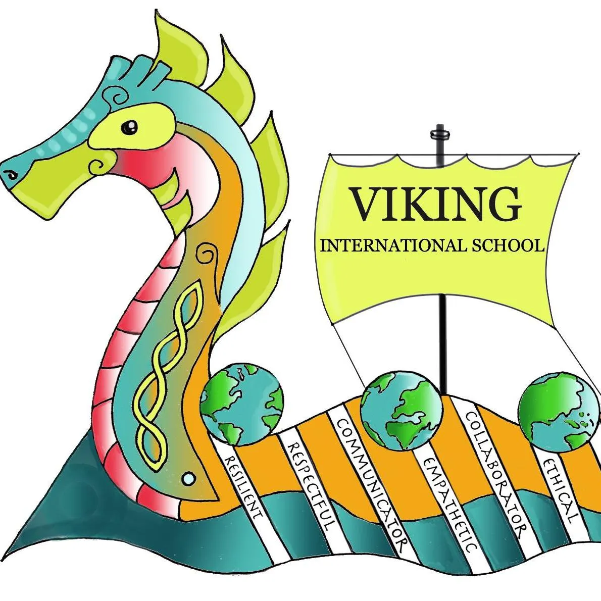 Viking International School logo