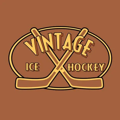 Vintage Ice Hockey logo