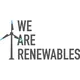 We ARE Renewables logo