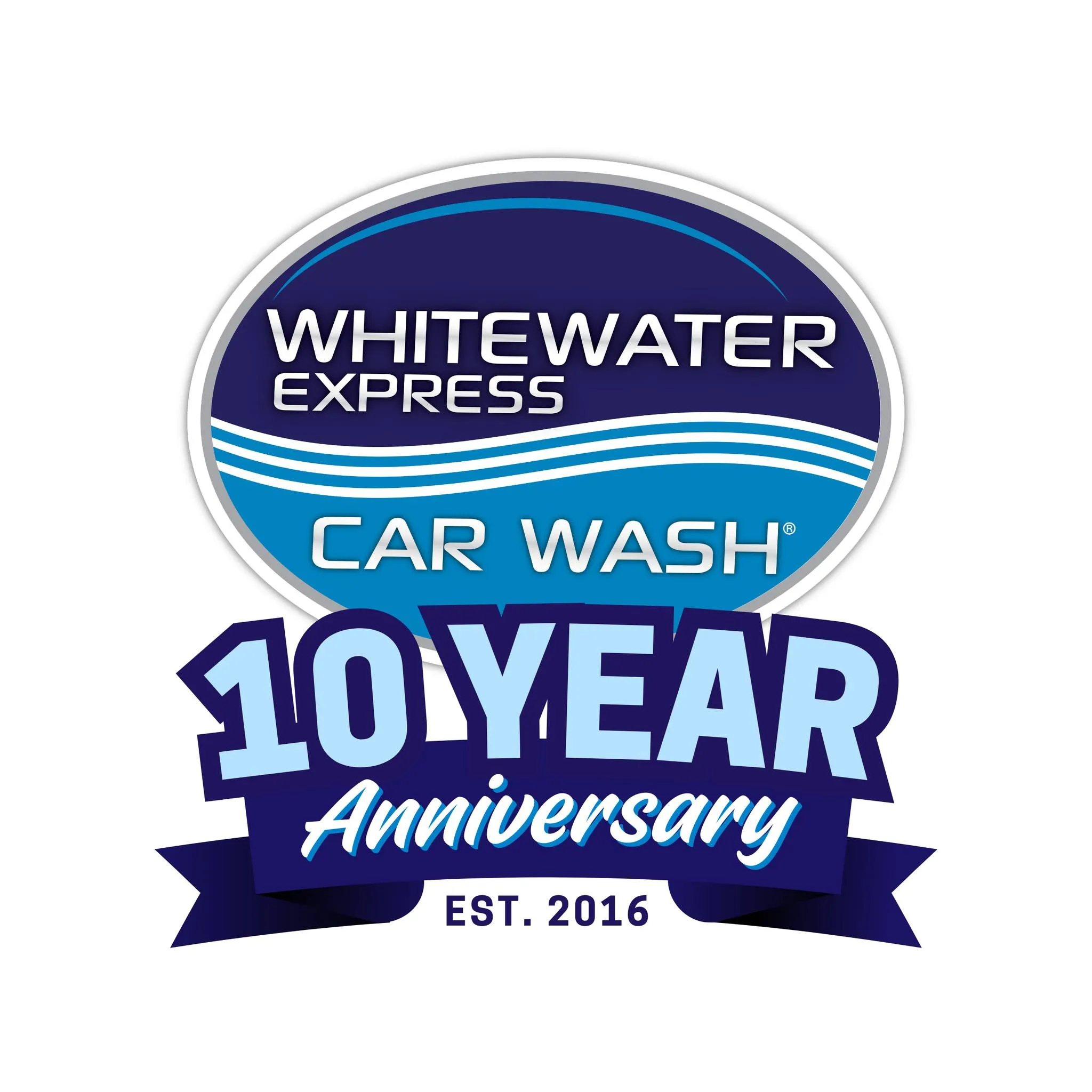WhiteWater Express Car Wash logo