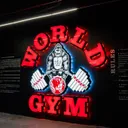 World Gym & Fitness Center logo