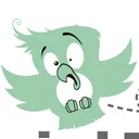 Worried Bird logo