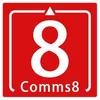 Comms8's company logo
