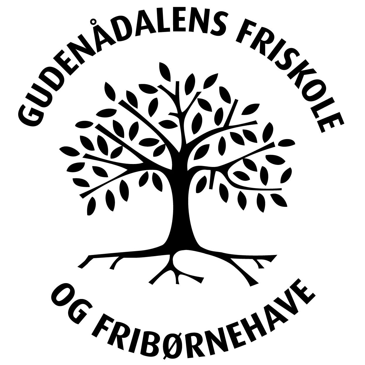 Gudenådalens Friskole logo